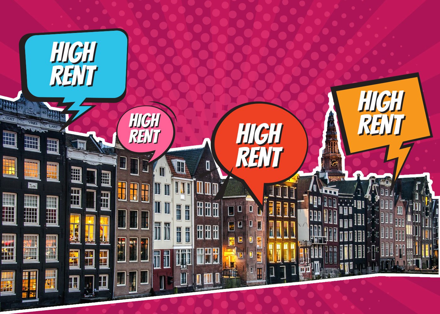 High Rents Protested in the Netherlands