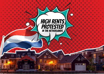 High Rents Protested in the Netherlands