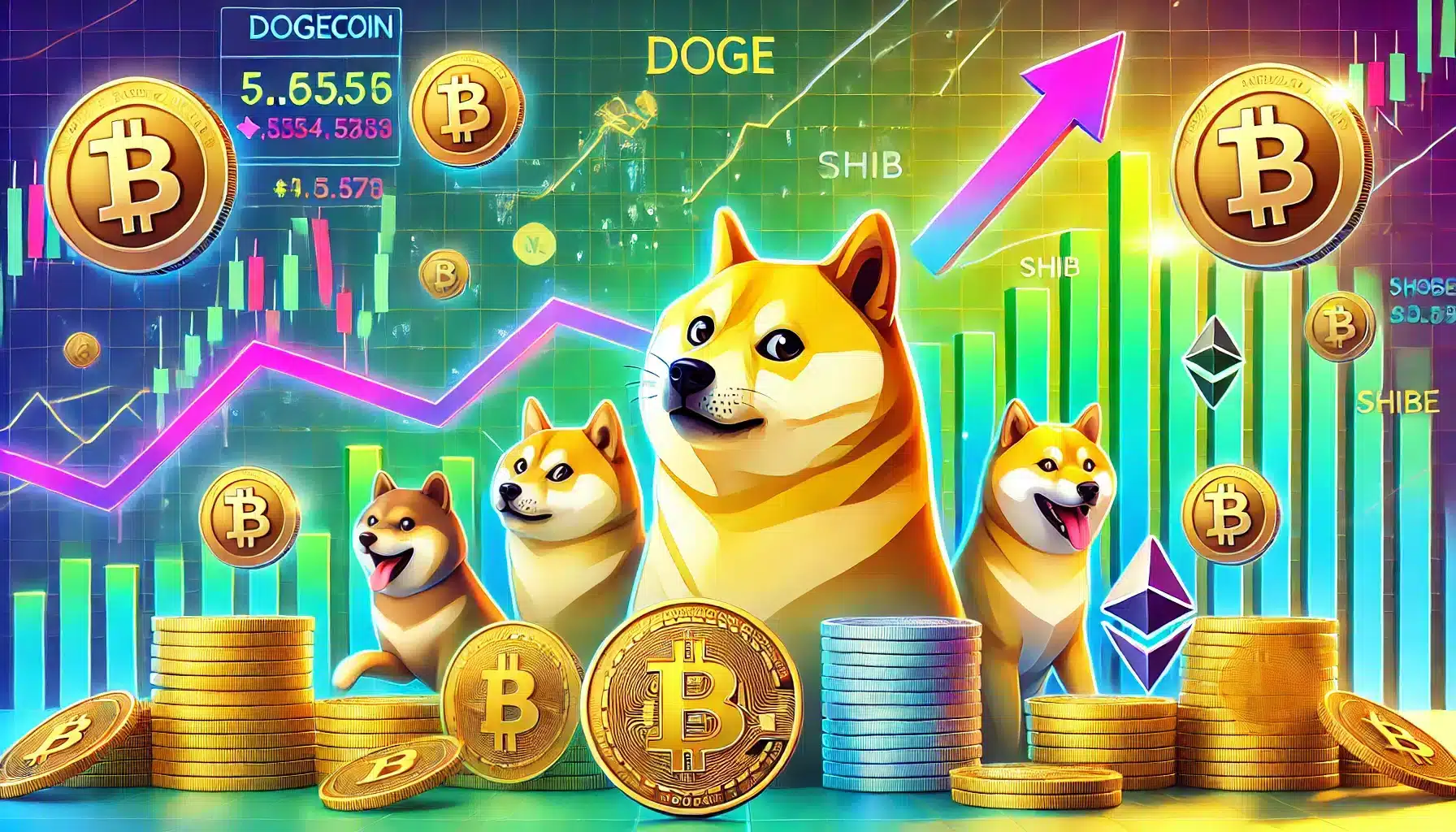 DOGE and Other Cryptos Surge as Well