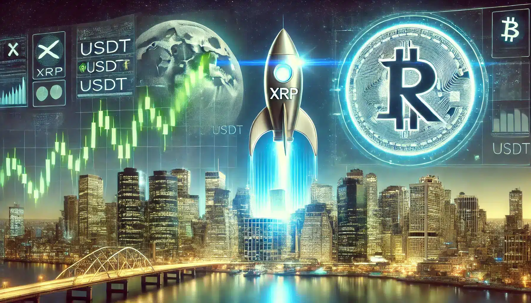 get a landscape image: XRP Rockets Past USDT to Secure Third-Largest Crypto Title