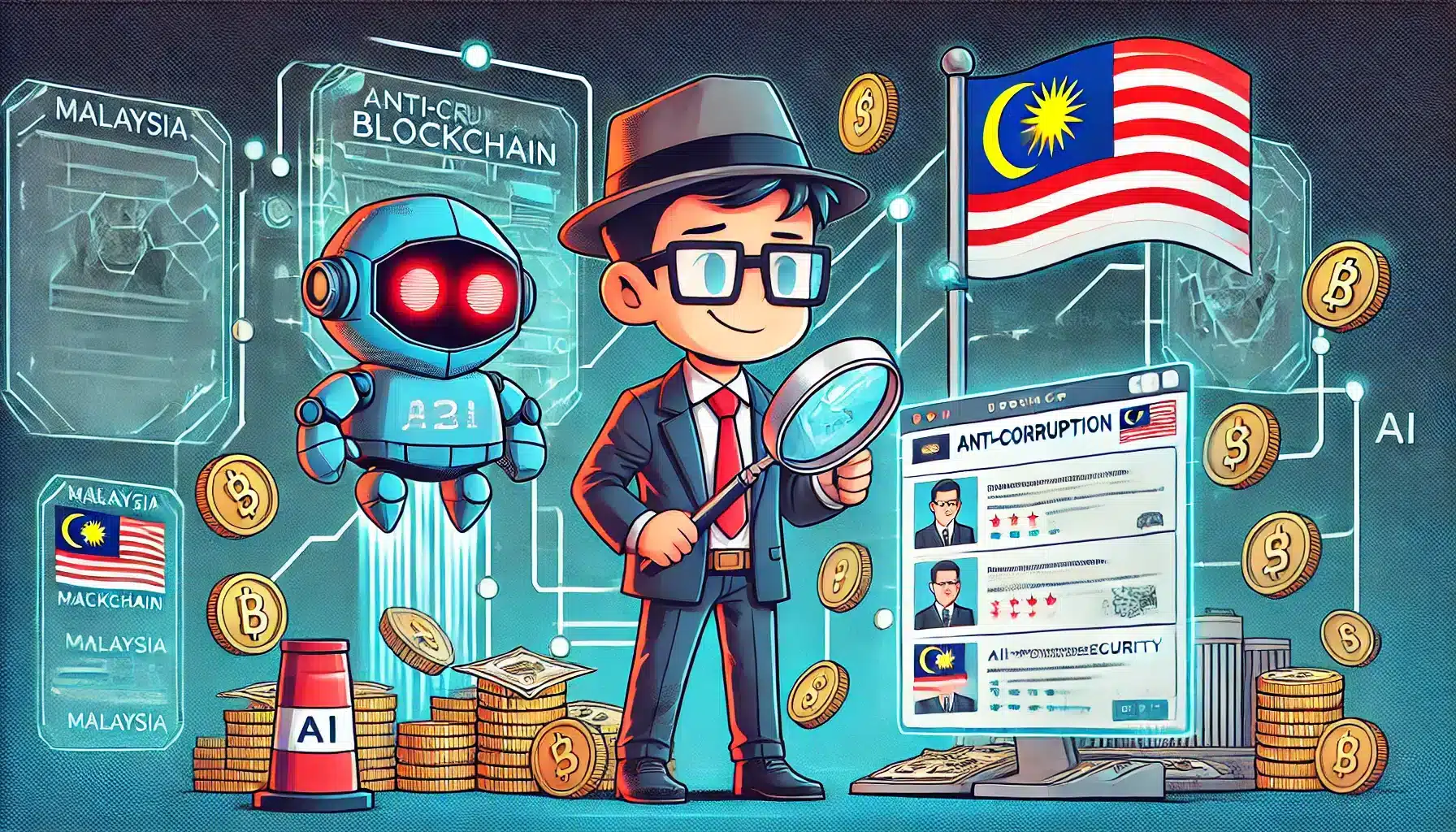 How Malaysia is Using AI and Blockchain to Hunt Down Corrupt Officials
