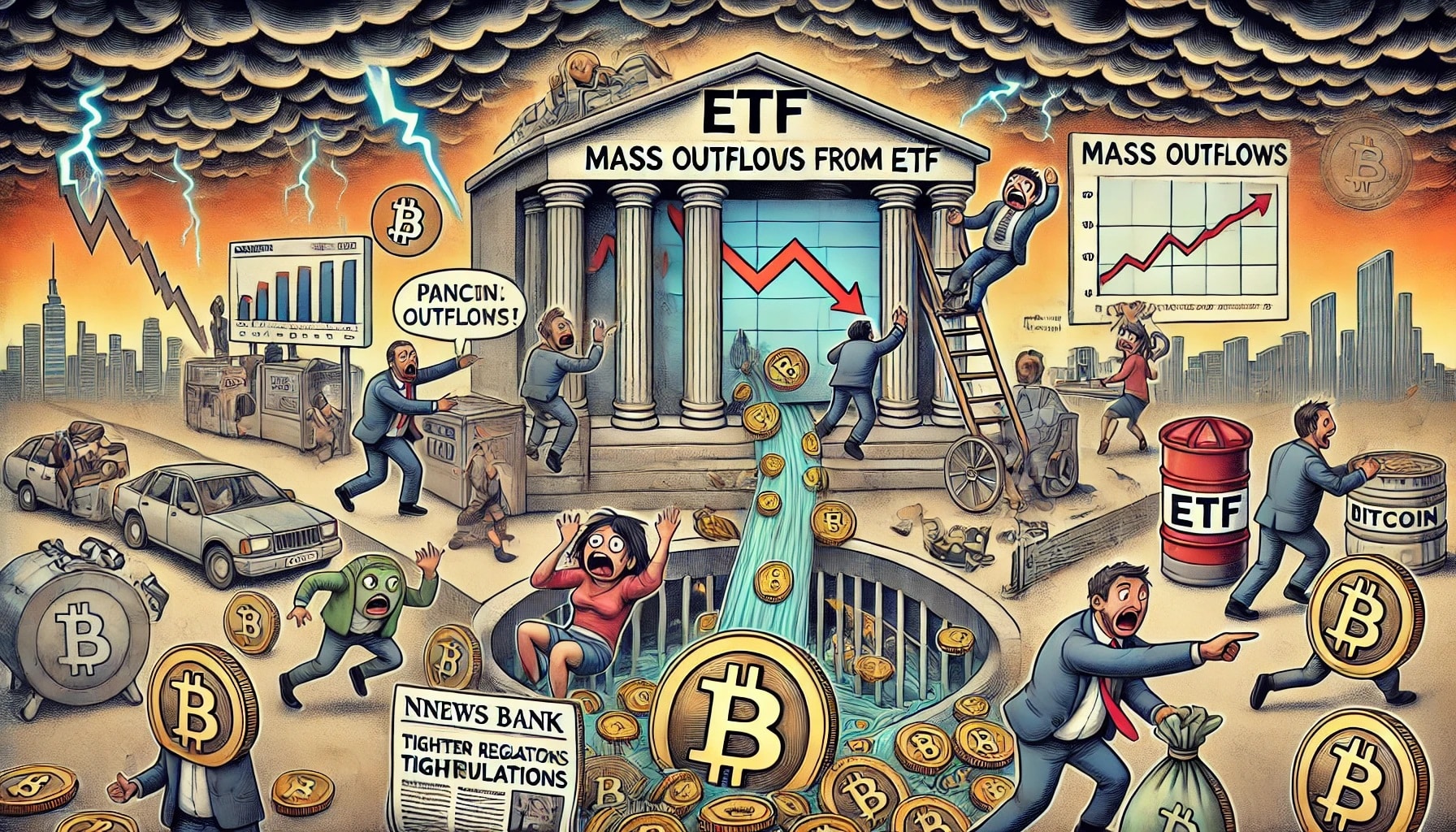 Several reasons could have led to US Bitcoin ETFs outflows