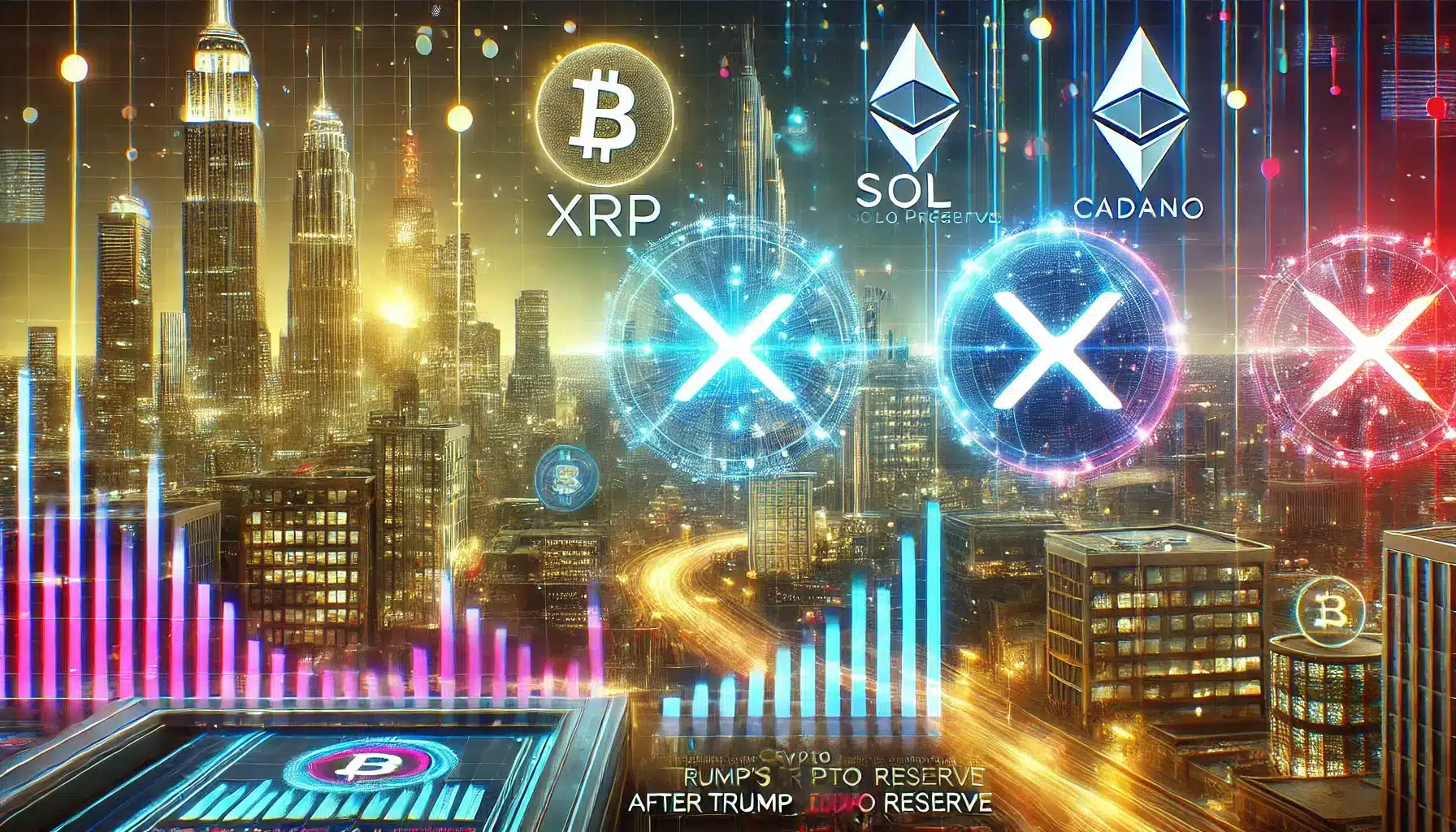 XRP, SOL and ADA