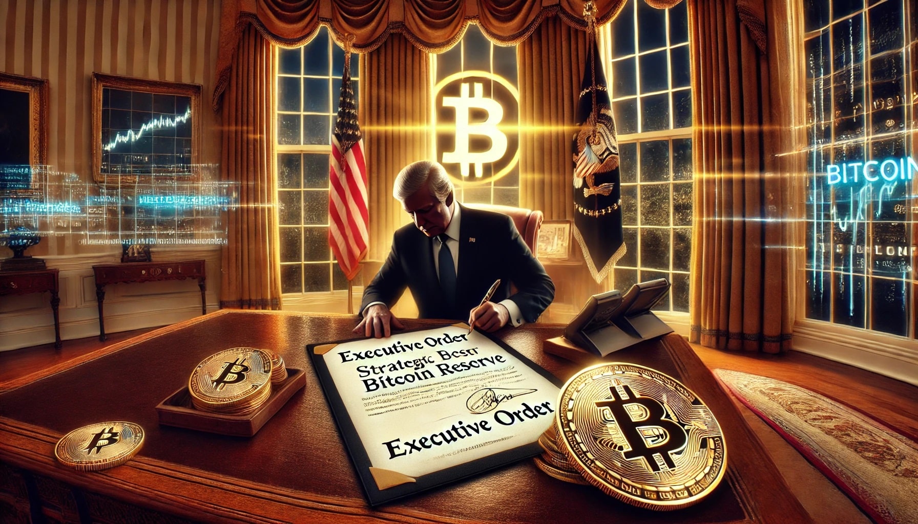 Donald Trump signs executive order