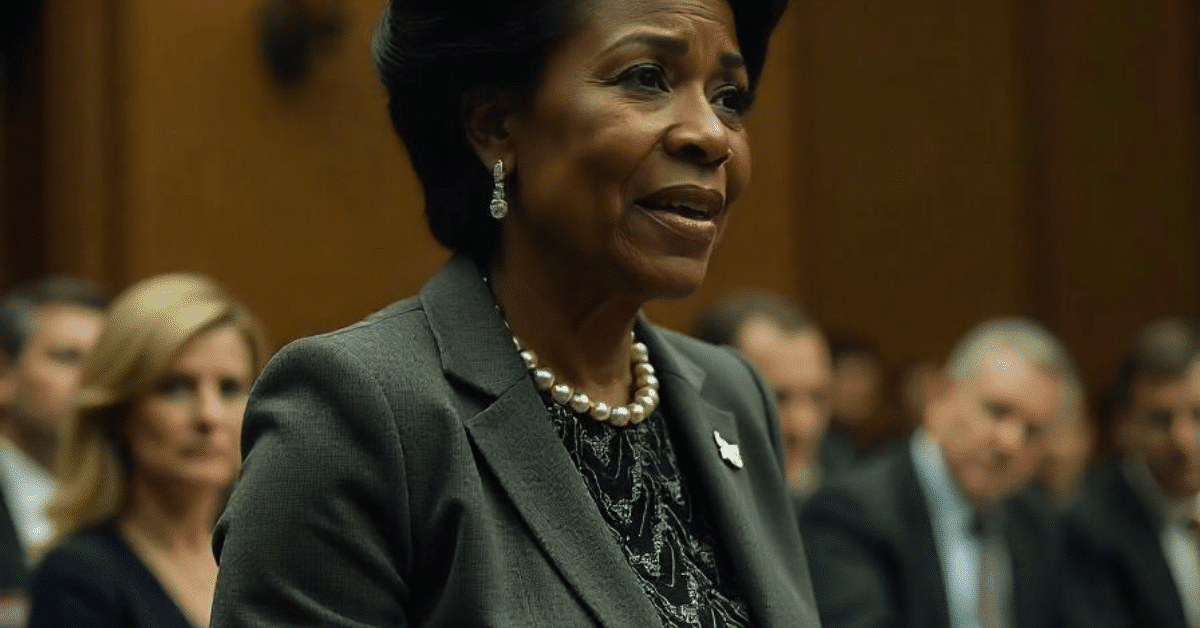 Maxine waters in house meeting