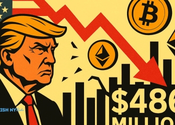 Trump’s Tariffs Trigger $486M Crypto Meltdown: Are Digital Assets Really a Safe Haven?