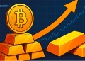BTC beats gold