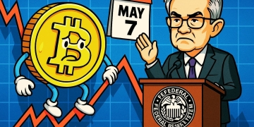 Jerome Powell’s May 7 Speech Could Decide Bitcoin’s Fate