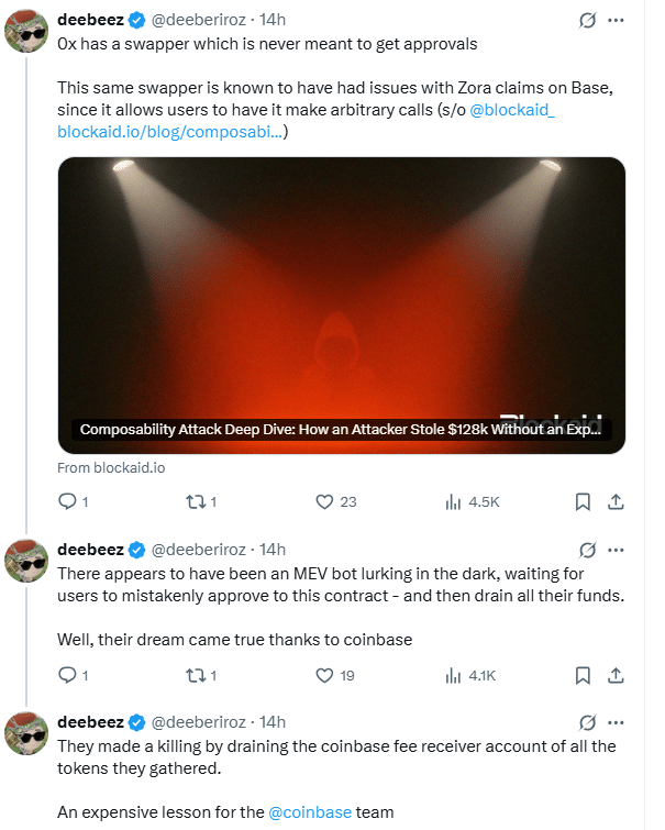 Coinbase Security Breach