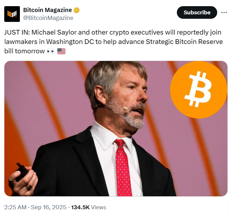 Strategic Bitcoin Reserve