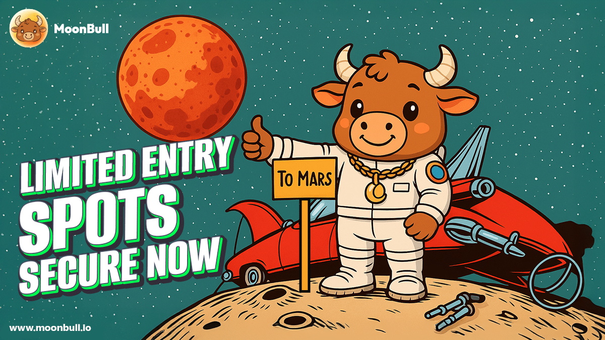 Early Entry Wins - MoonBull Claims the Best Upcoming Crypto Title, While Dogecoin and $TRUMP Charge Forward 6 Moon Bull Ethereum meme coin