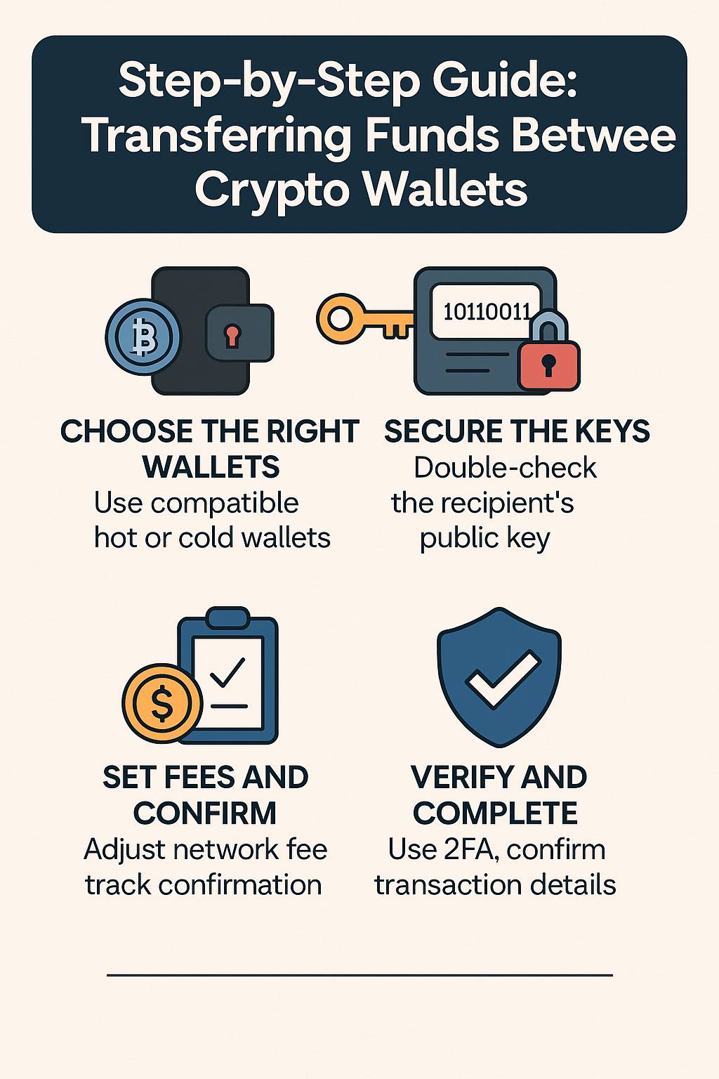 Transferring Funds Between Crypto Wallets