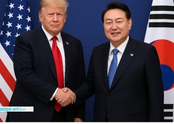 Trump in South Korea