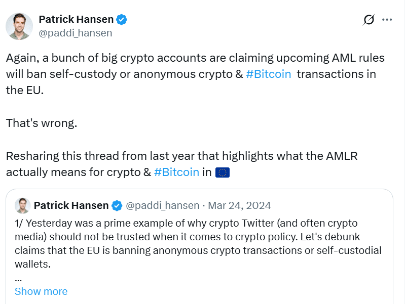 EU Crypto Regulation 