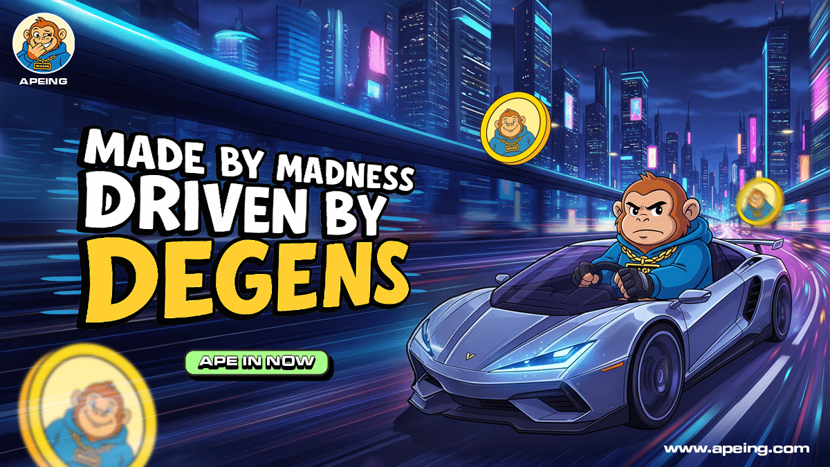 Brett'in Erken Fırsatını Kaçırdınız mı? Apeing, Perde Arkasında Yükselen En İyi Kripto Para Birimi 8 image 353