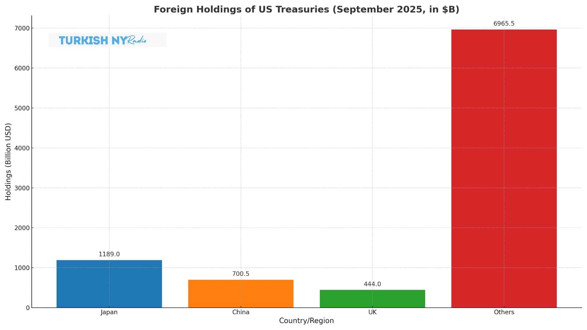 foreign Treasury holdings