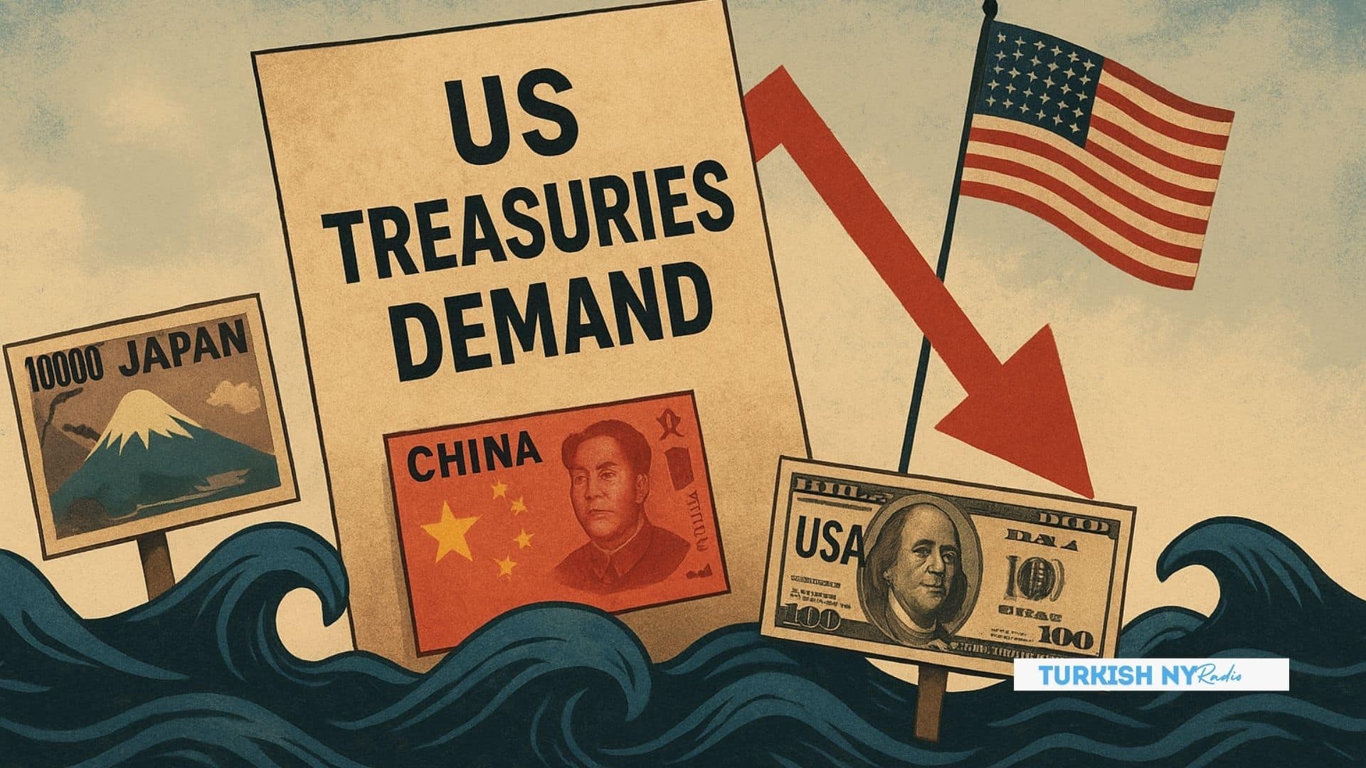 US Treasuries demand