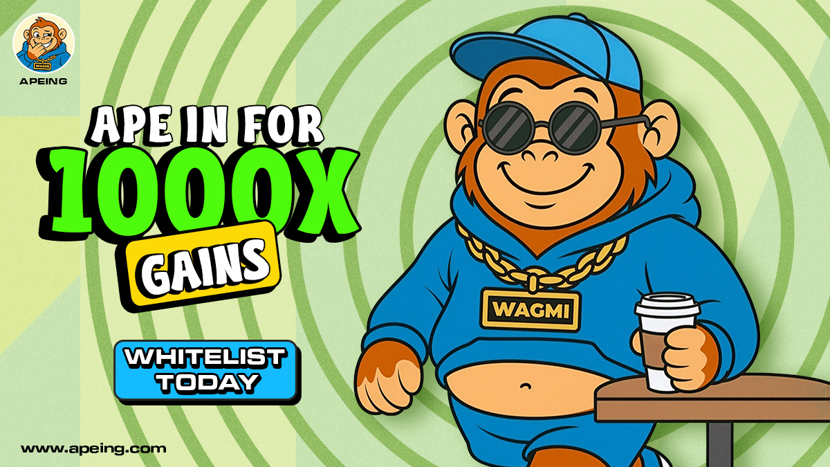 December Crypto Frenzy: Apeing Coin Tops the Best Meme Coin Whitelist Charts While Floki and Bonk Prepare for Explosive Surges 8 image 283