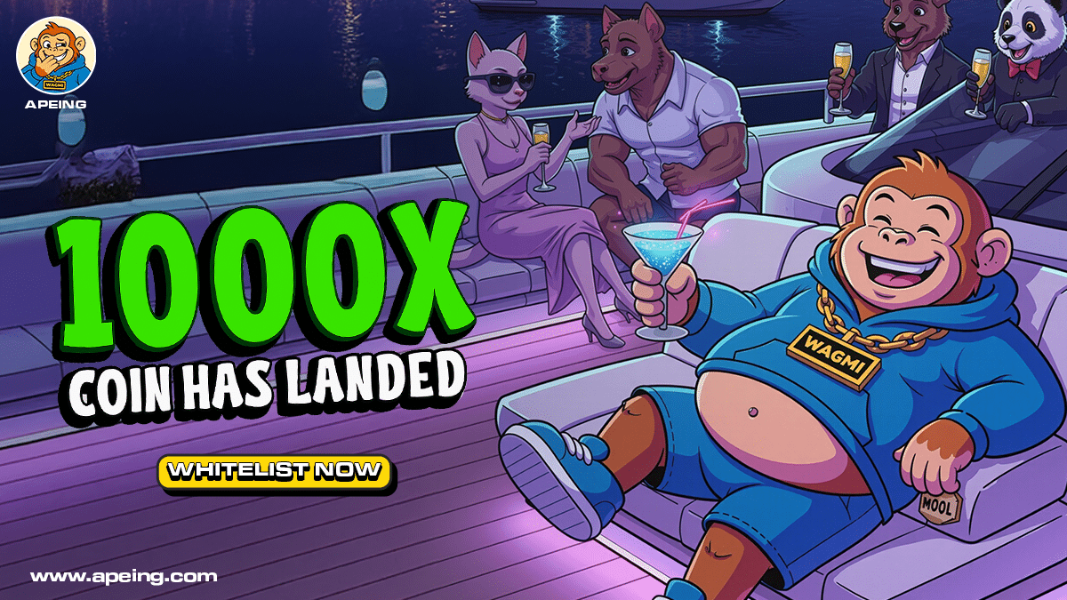 Next Big Crypto to Watch: Apeing Whitelist Sparks Presale Surge, While SPX6900 and Cheems Climb 8 image 421