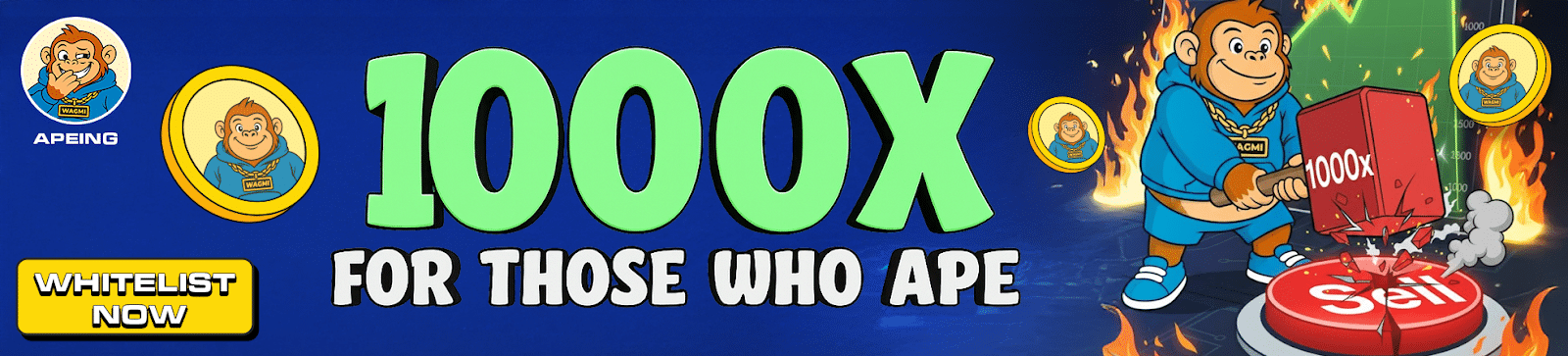 Shockwaves Hit: BONK Drops, FLOKI Stumbles, While Apeing Whitelist Takes the Spotlight Among the Best New Meme Coins 9 image 98