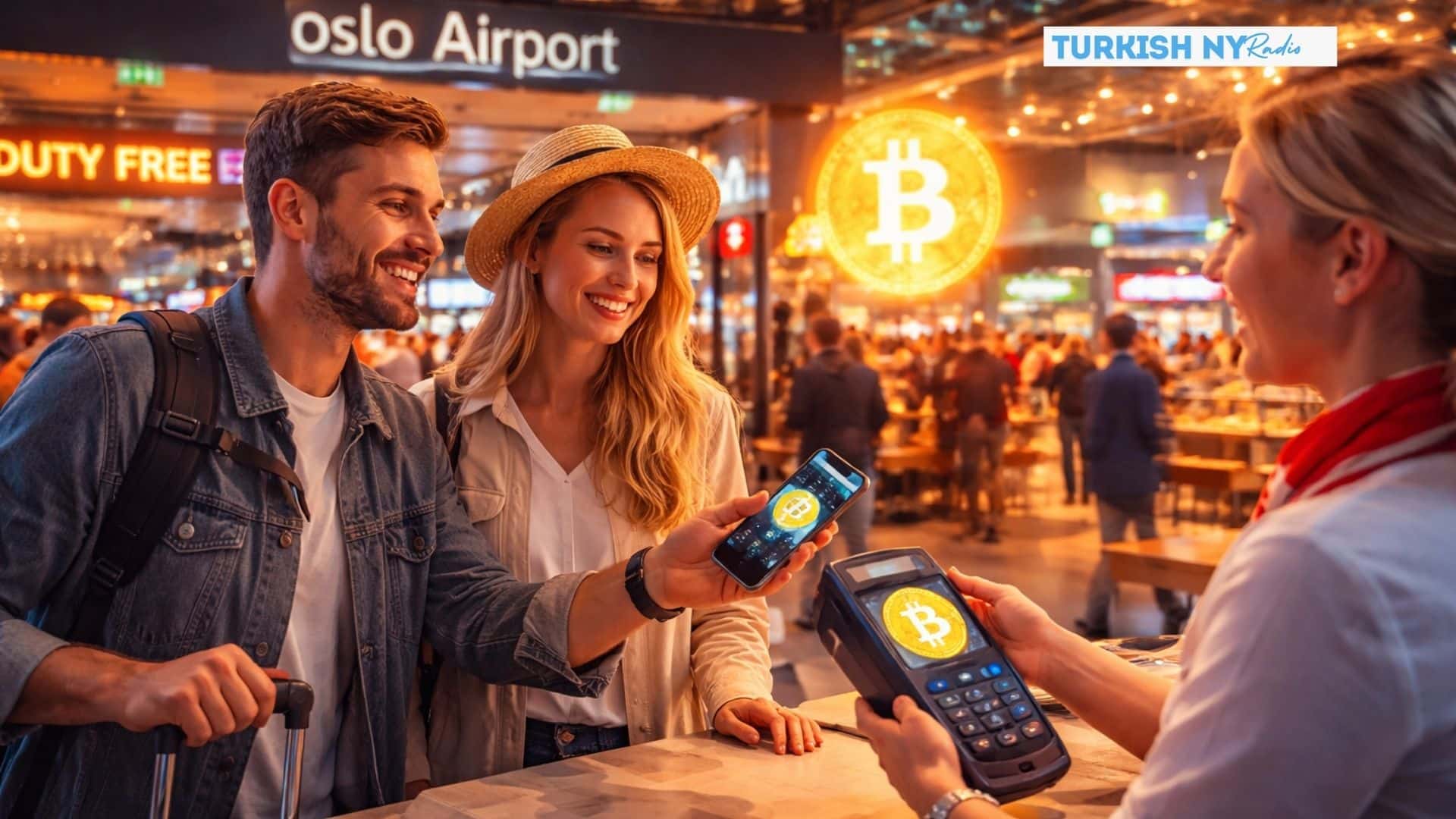 Oslo Airport Bitcoin