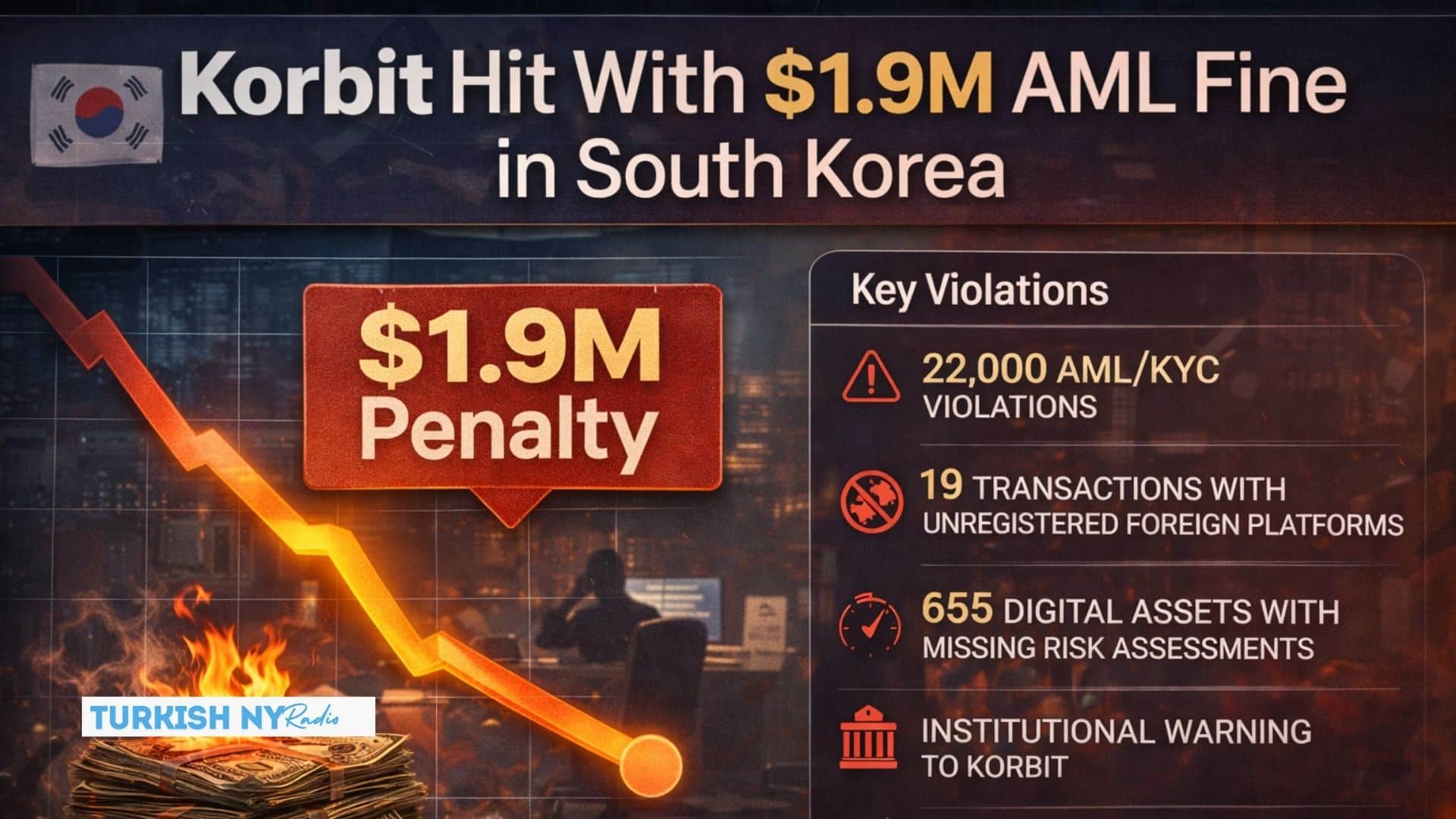 South Korea Fines Korbit $1.9M for AML and KYC Failures 7 Korbit AML investigation 2025