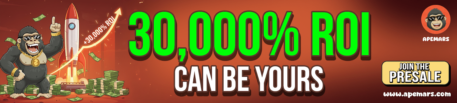 BabyDoge & MEW Are Viral Hits, But the Top Meme Coin Presale Going Live Today Is APEMARS - 32,000% ROI Exploding 13 image 127