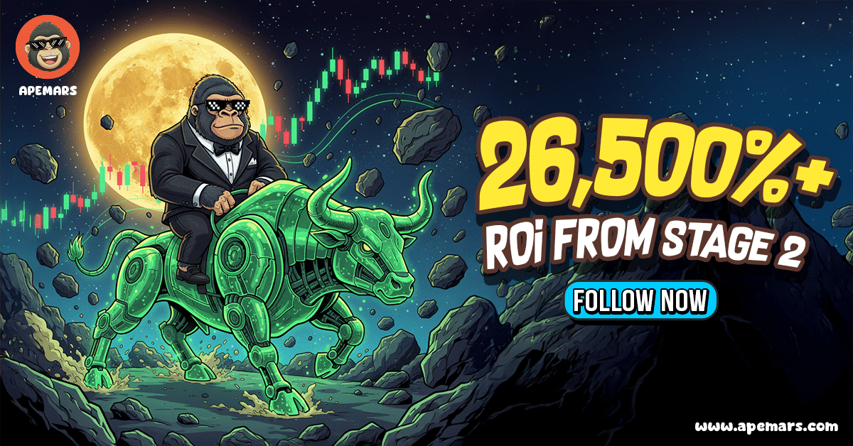 The Next 1000X Crypto - APEMARS Records Rapid Stage 1 Sellout Amid DOGE’s Slip to $0.14 and SPX Tumble 6 image 244