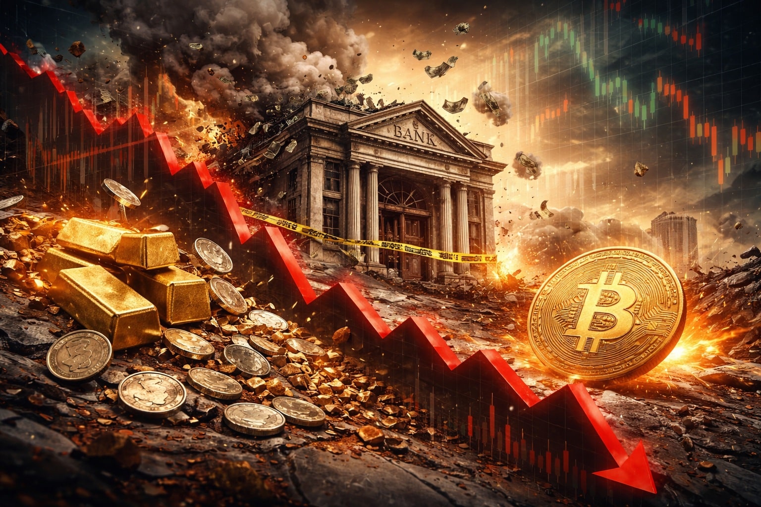 US Bank Collapse Triggers Gold, Silver and Bitcoin Volatility 7 US Bank Failure