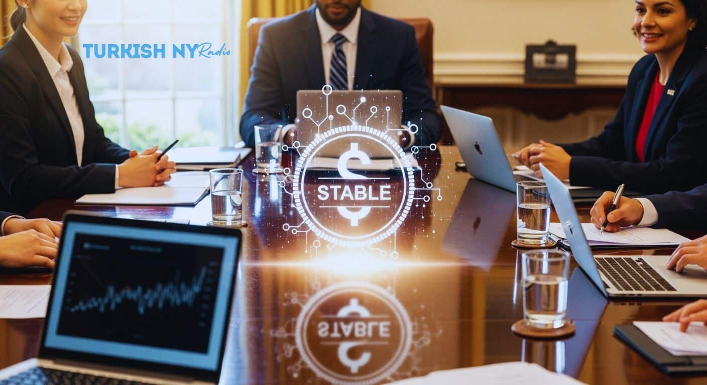 White House Eyes Stablecoin Yield Framework With Banks, Crypto 5 White House stablecoin yield meeting