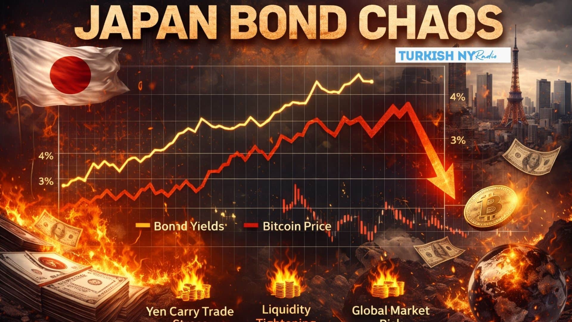 Japan Bond Chaos Could Trigger Bitcoin Liquidations as Yields Surge 7 Japan bond market chaos