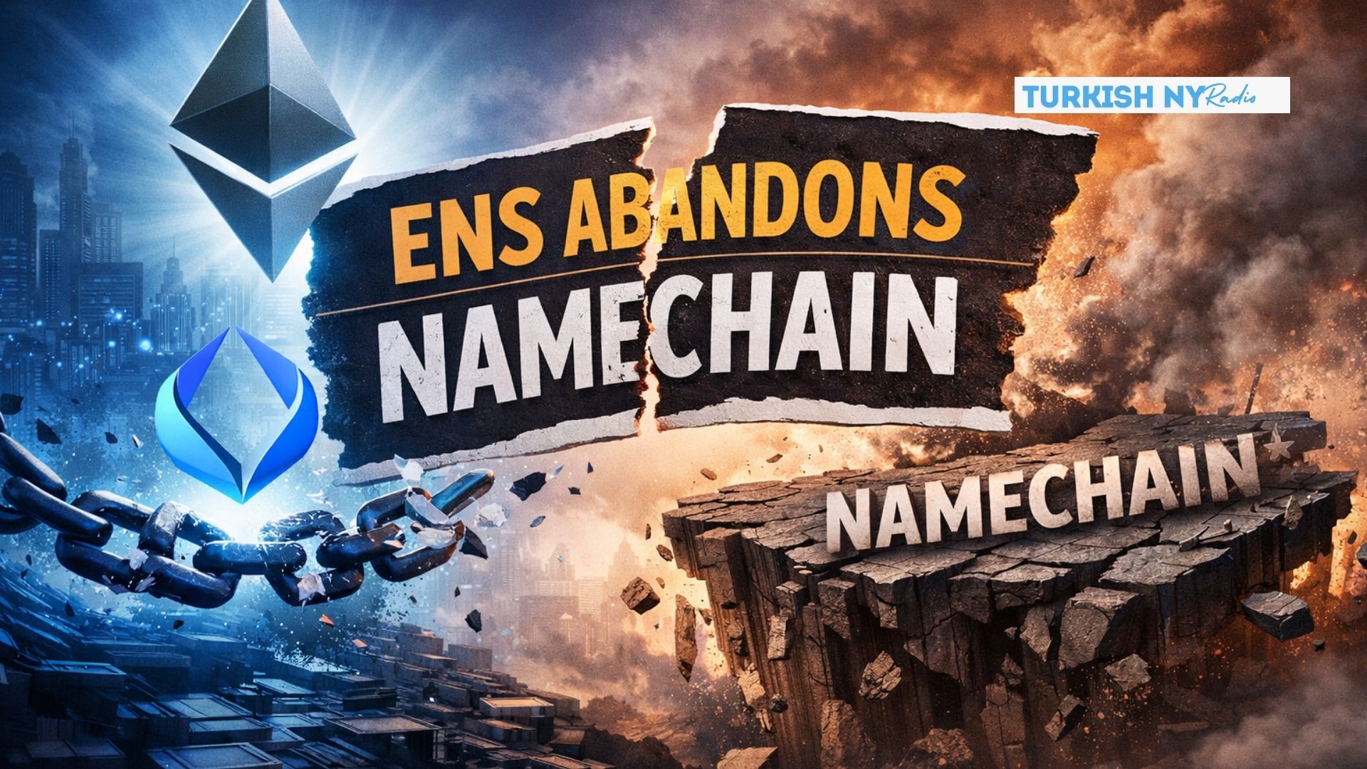 ENS abandons Namechain