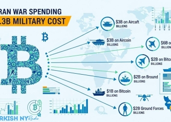 US Iran war spending in Bitcoin