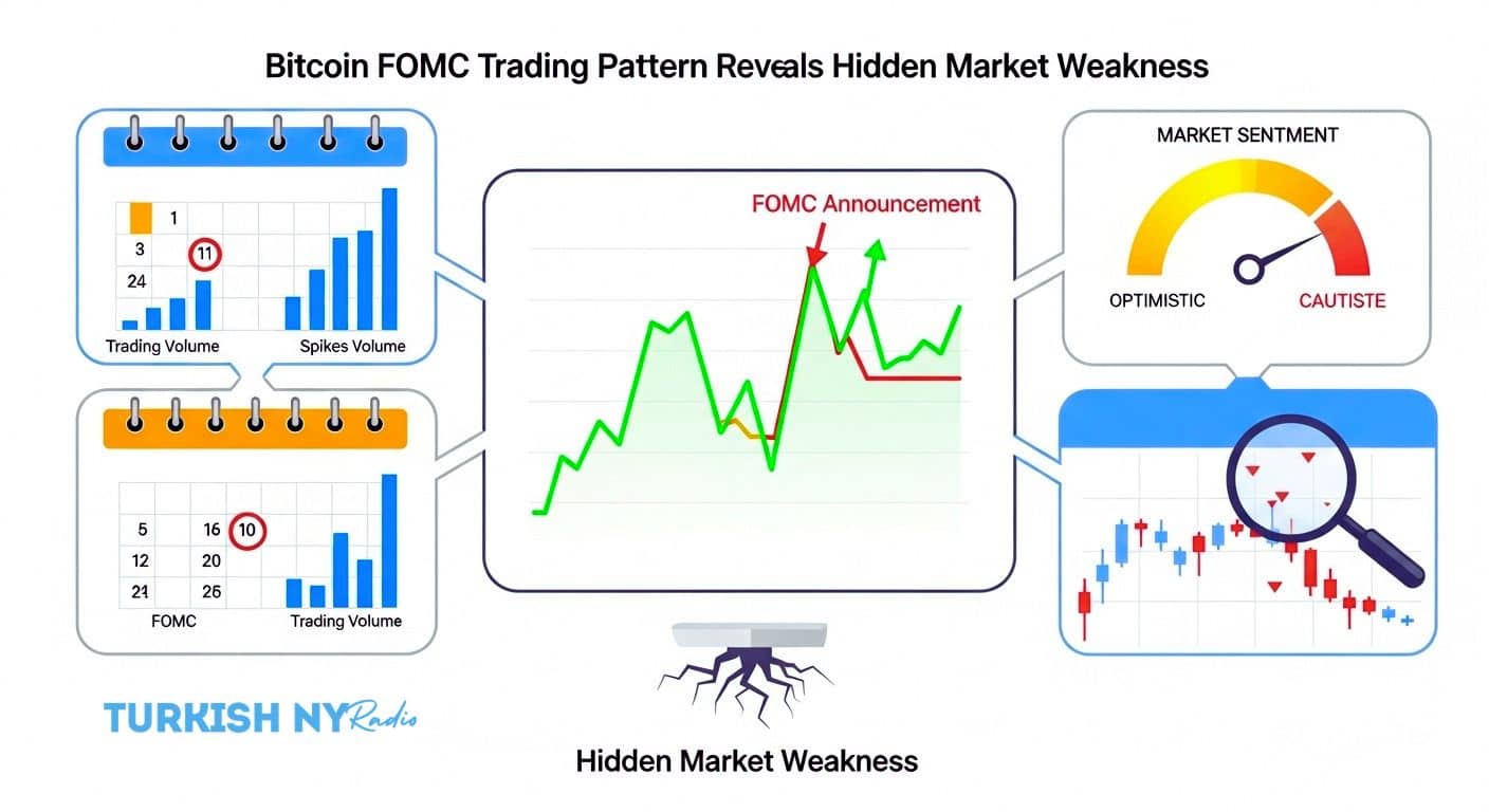 Bitcoin FOMC trading pattern