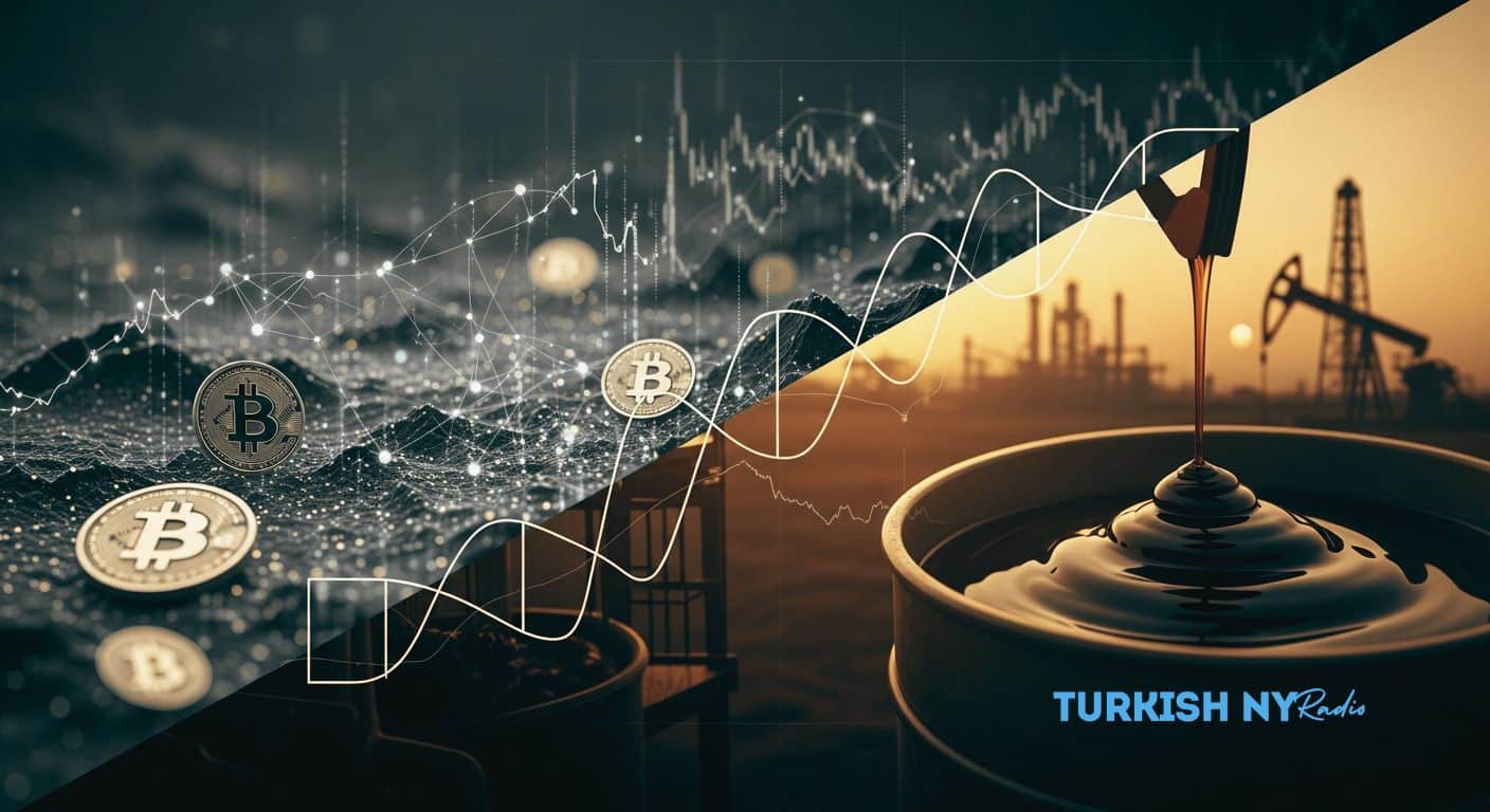 WTI crude oil $105 Bitcoin impact