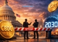 U.S. Senate Moves to Block Retail CBDC Issuance Until 2030