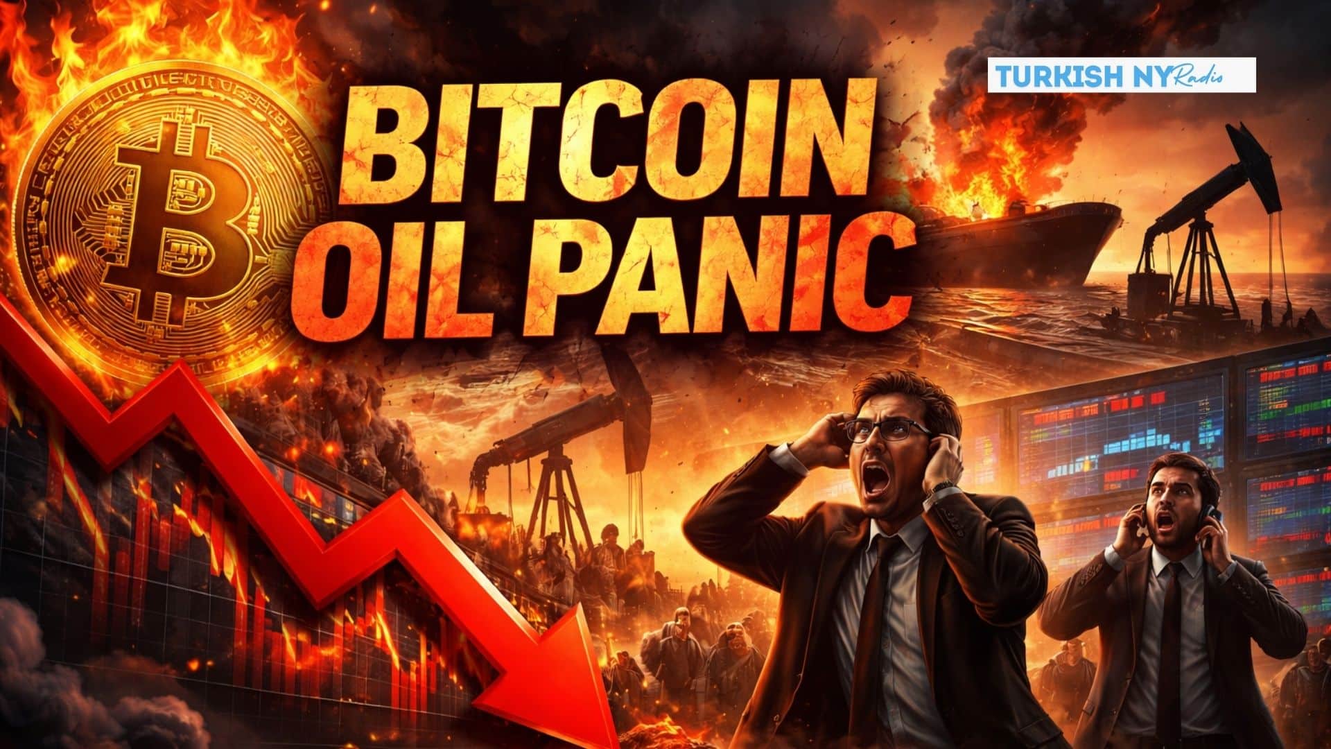Bitcoin oil panic