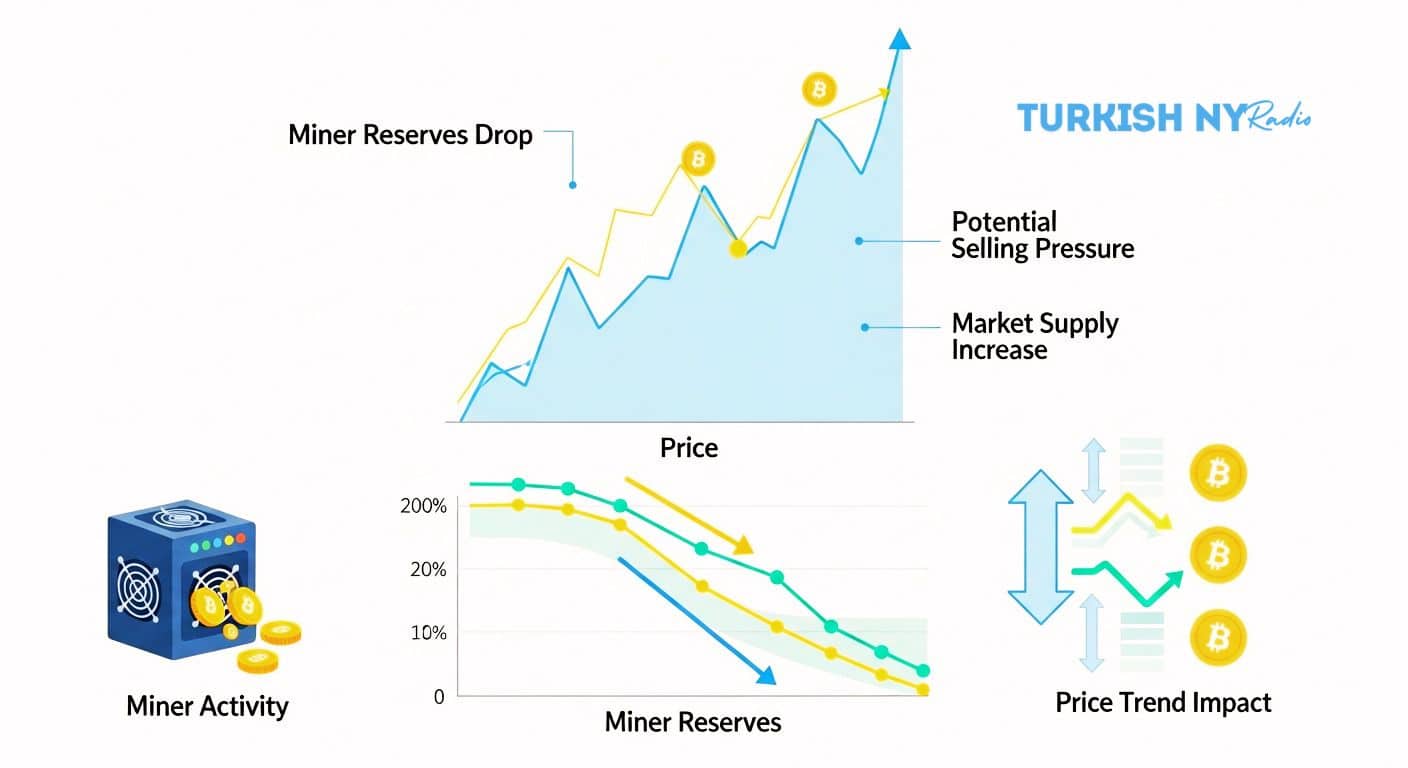 Bitcoin Miner Reserves drop