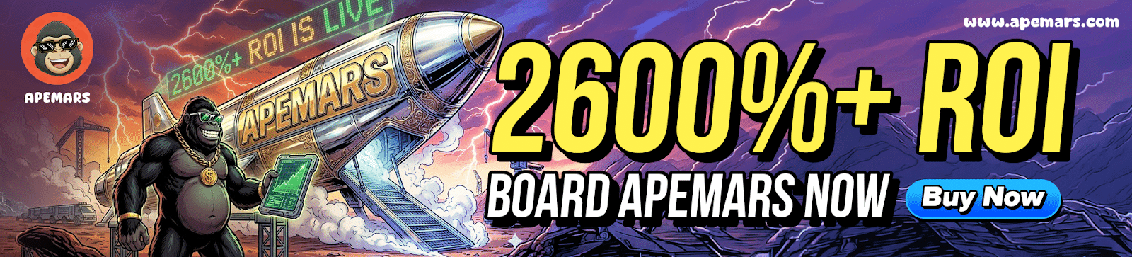 Best 100x Coin Opportunity: APEMARS Stage 15 Rockets, Altcoin Trader Watches Momentum Across 10 Top Coins 9 image 128