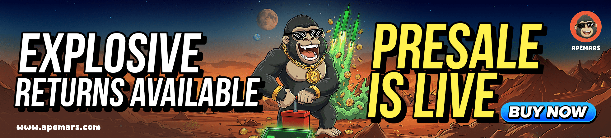 Market News Today Highlights 12 Top Meme Coins 2026 - Why APEMARS Could Be 2026’s Best Crypto Buy 1 image 326