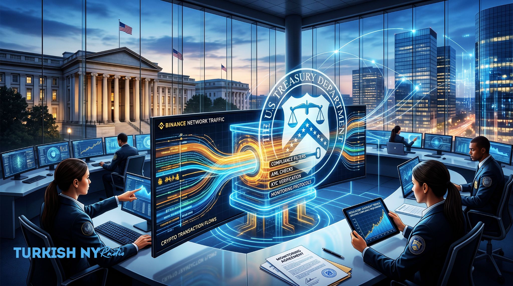 Binance compliance monitoring