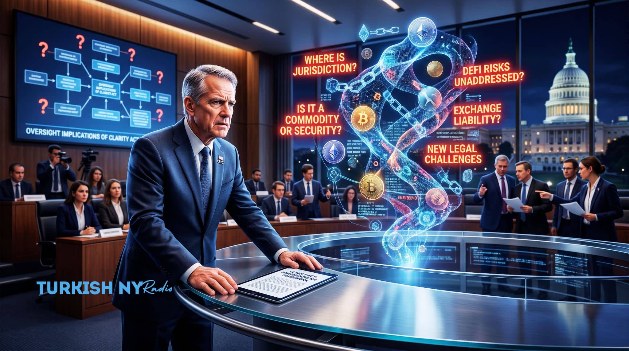 CFTC Crypto Oversight Faces Scrutiny as CLARITY Act Expands Agency’s Role 7 CFTC crypto regulation