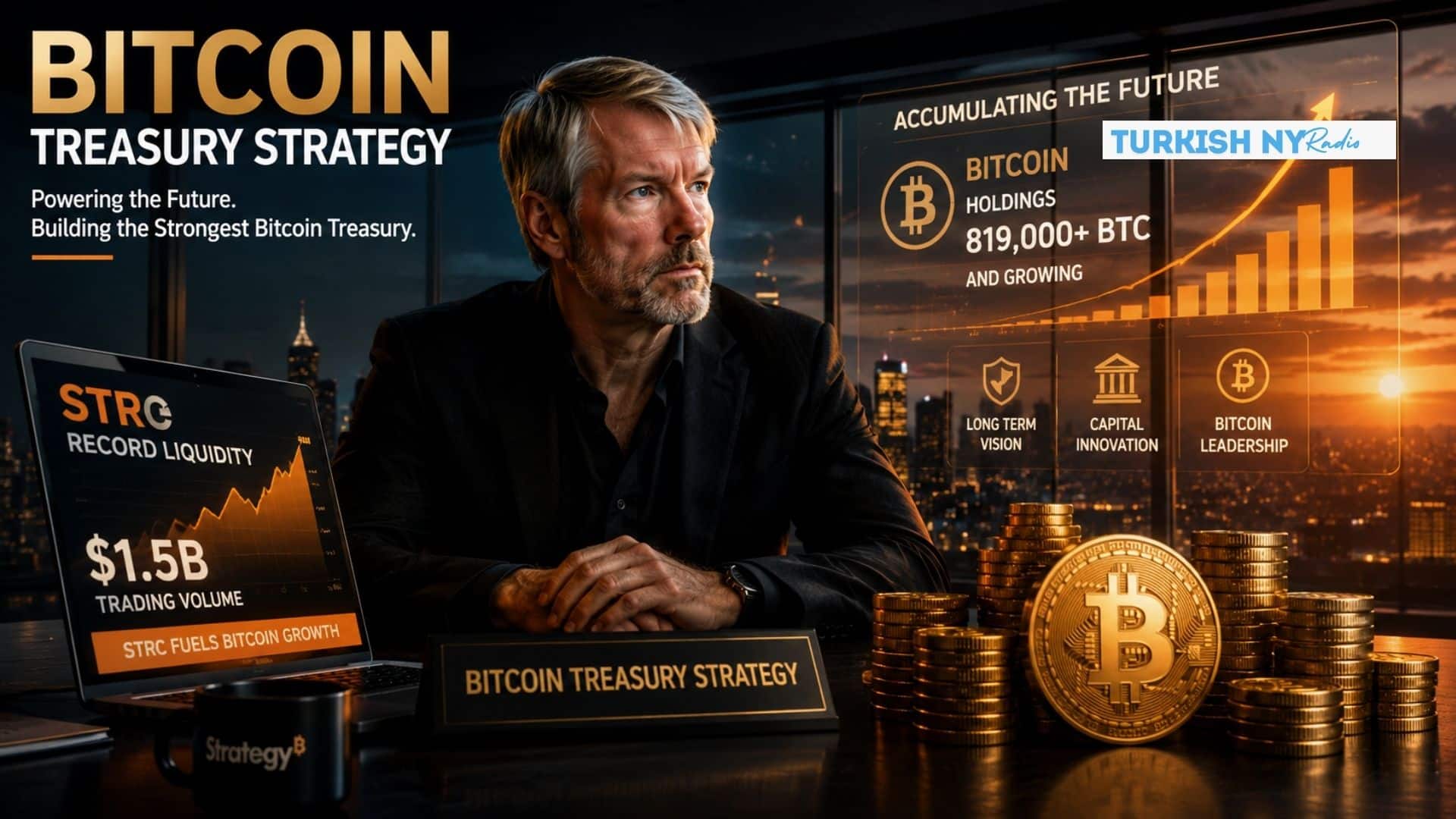 Bitcoin treasury strategy
