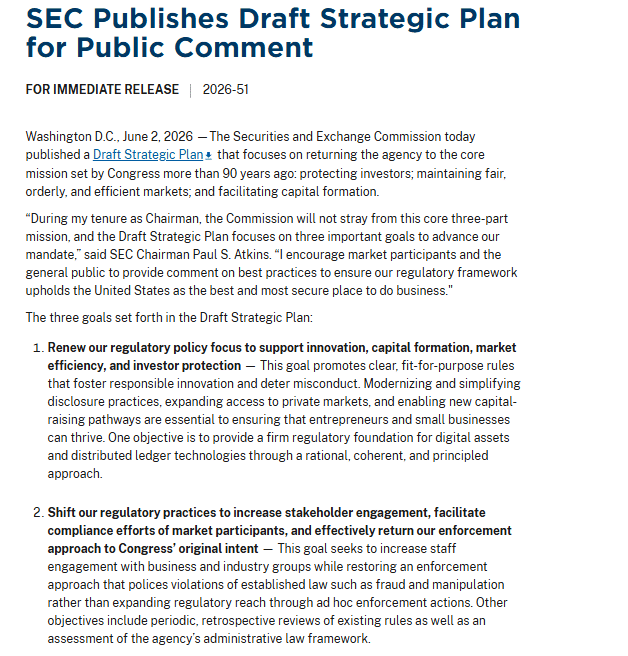 SEC Strategic Plan 