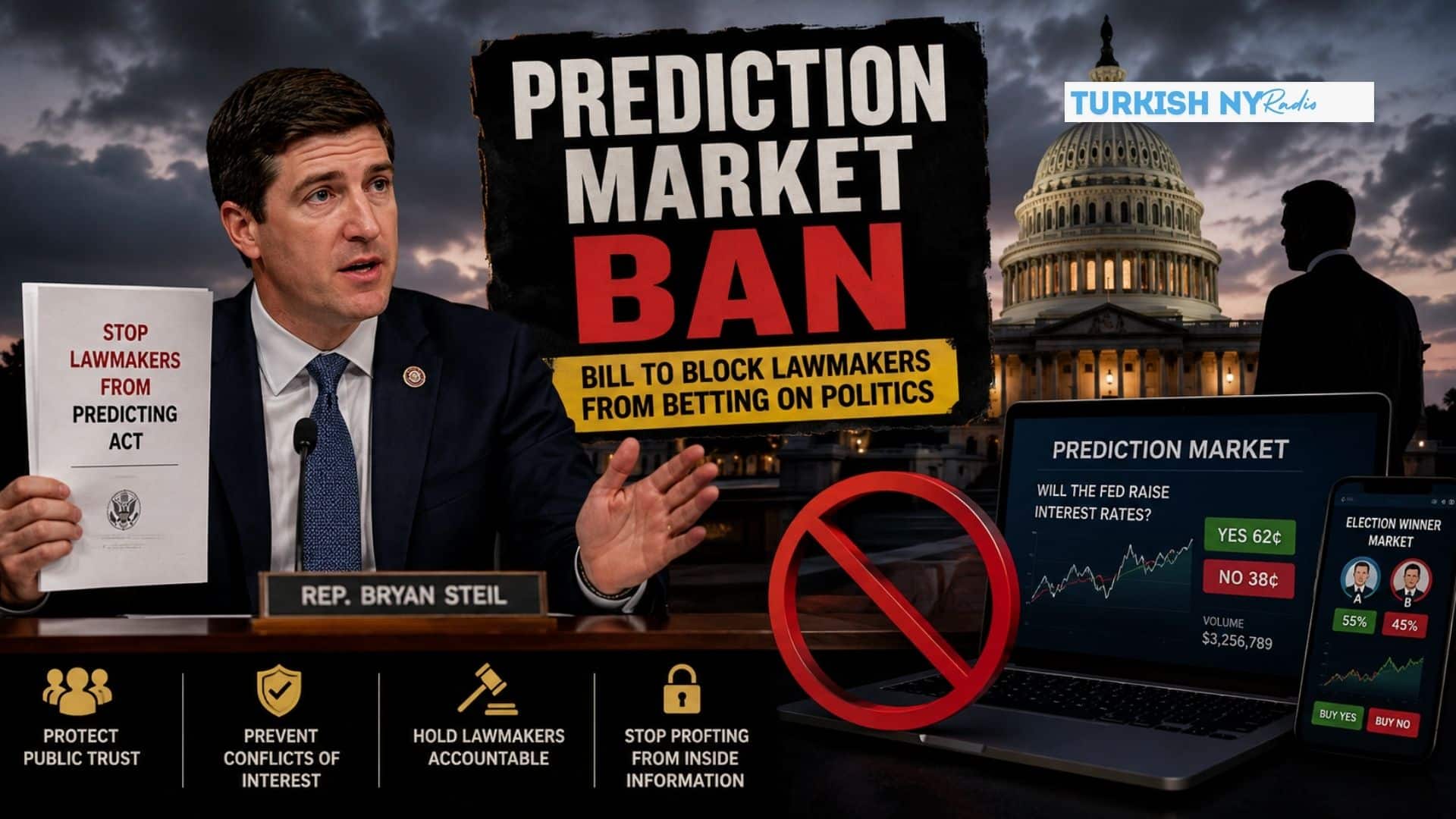 Prediction Market Ban Bill Targets Congressional Trading on Political Outcomes 6 Prediction Market Ban