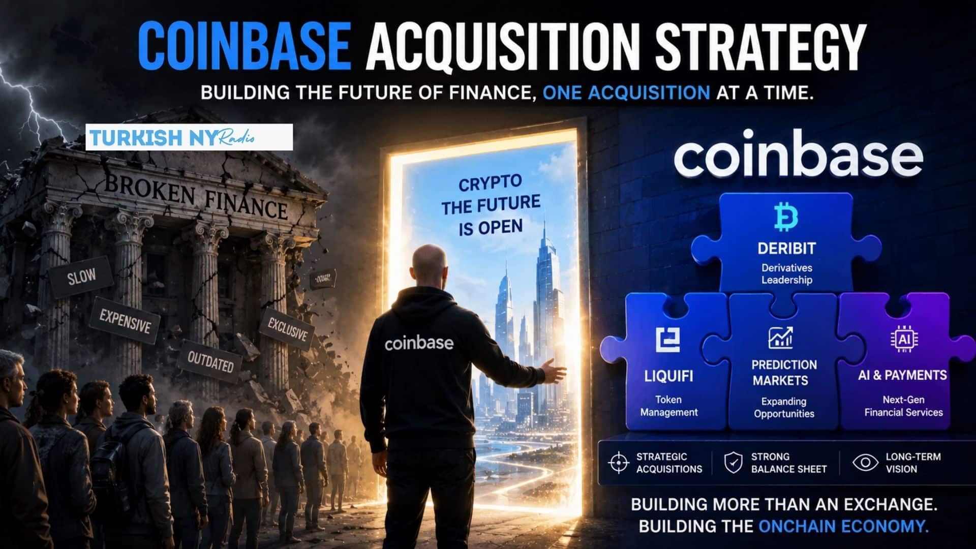 Coinbase acquisition strategy