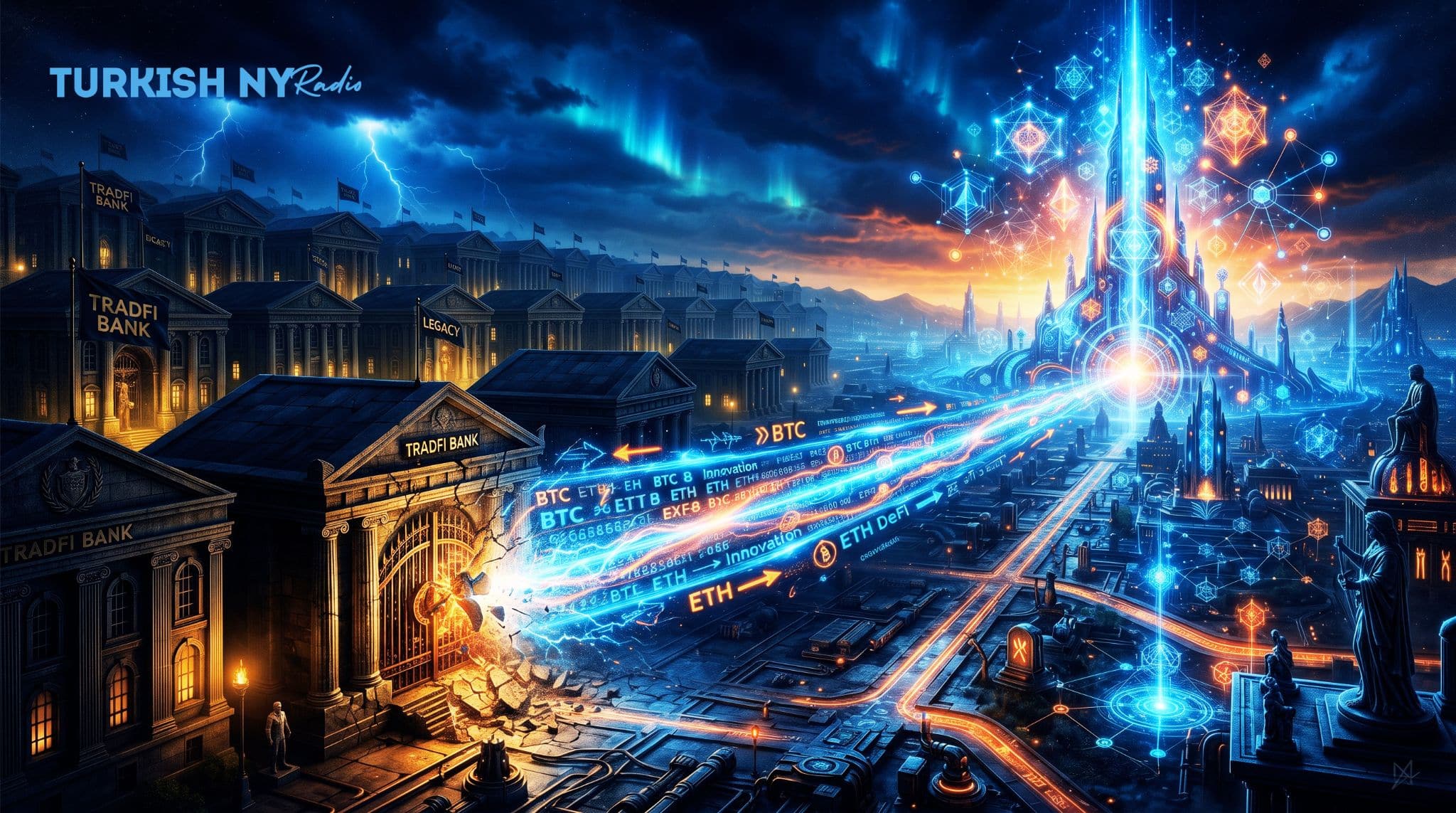 TradFi vs DeFi Debate Grows as Ark Invest Challenges a16z Crypto 5 TradFi vs DeFi