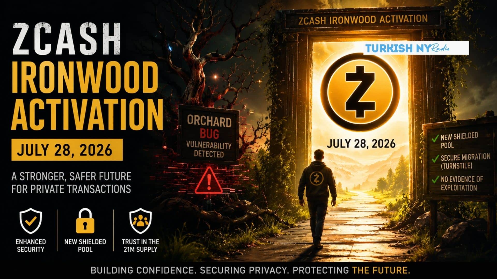 Zcash Ironwood activation
