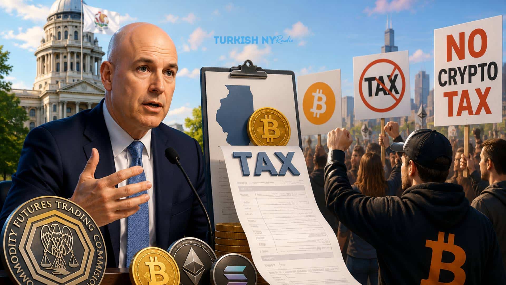 How Illinois Crypto Tax Sparks Backlash From CFTC Chair Selig 5 How Illinois Crypto Tax Sparks Backlash From CFTC Chair Selig