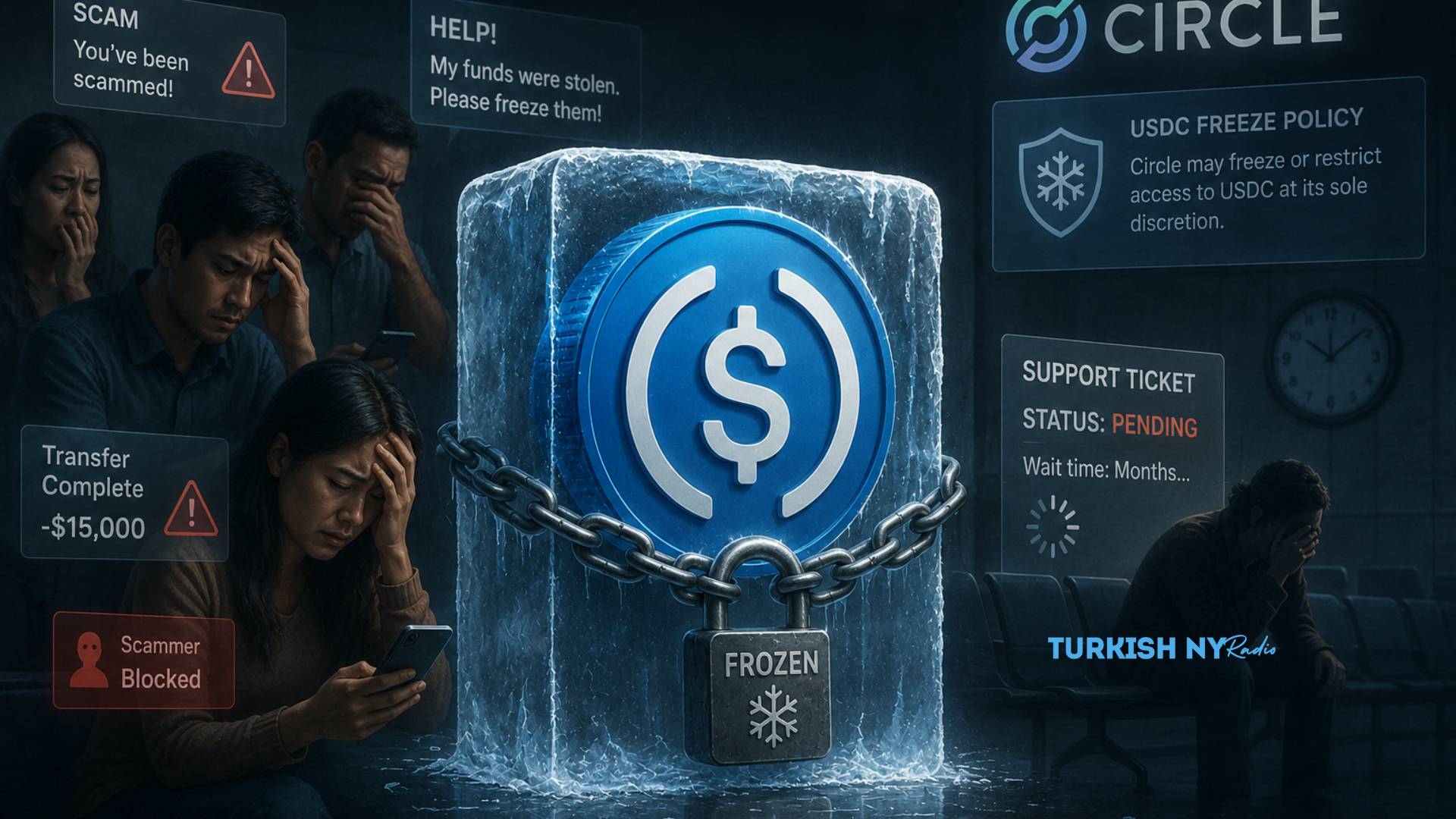 Circle's USDC Freeze Policy Under Fire As Scam Victims Wait Months For Relief 5 Circle's USDC Freeze Policy Under Fire As Scam Victims Wait Months For Relief